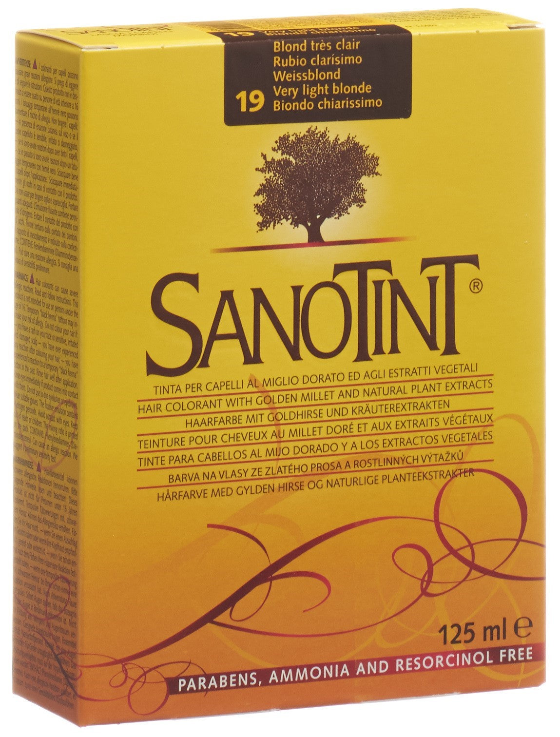 SANOTINT Haarfarbe 19 weissblond