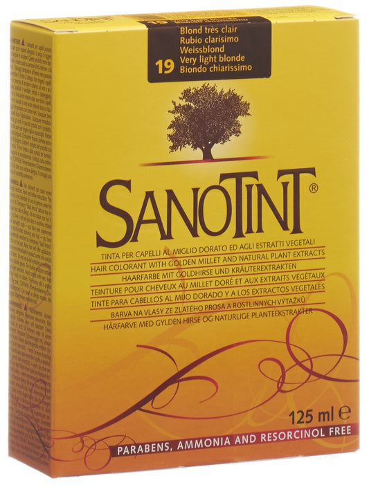 SANOTINT Haarfarbe 19 weissblond