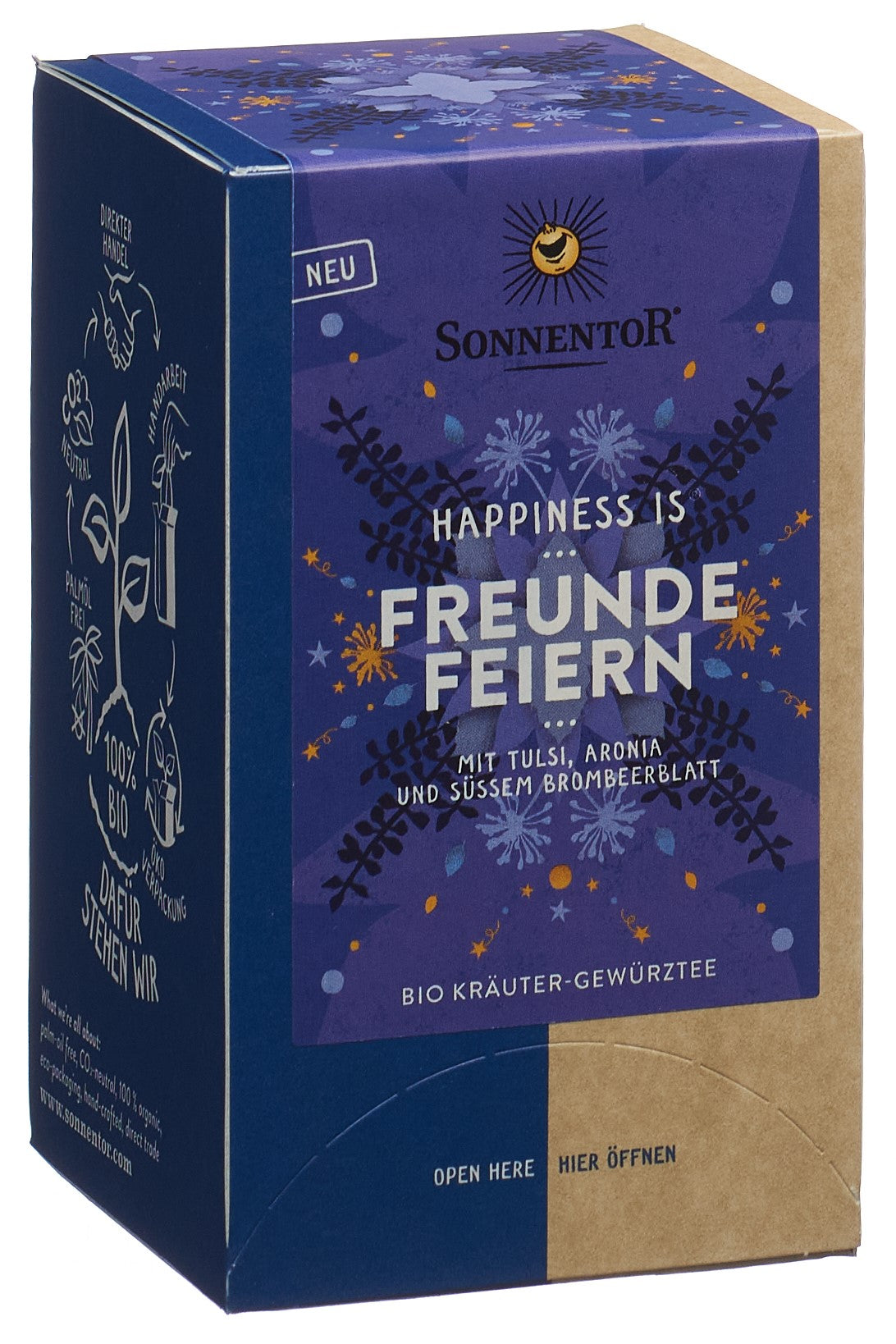 SONNENTOR Happiness is Freunde fei Tee BIO