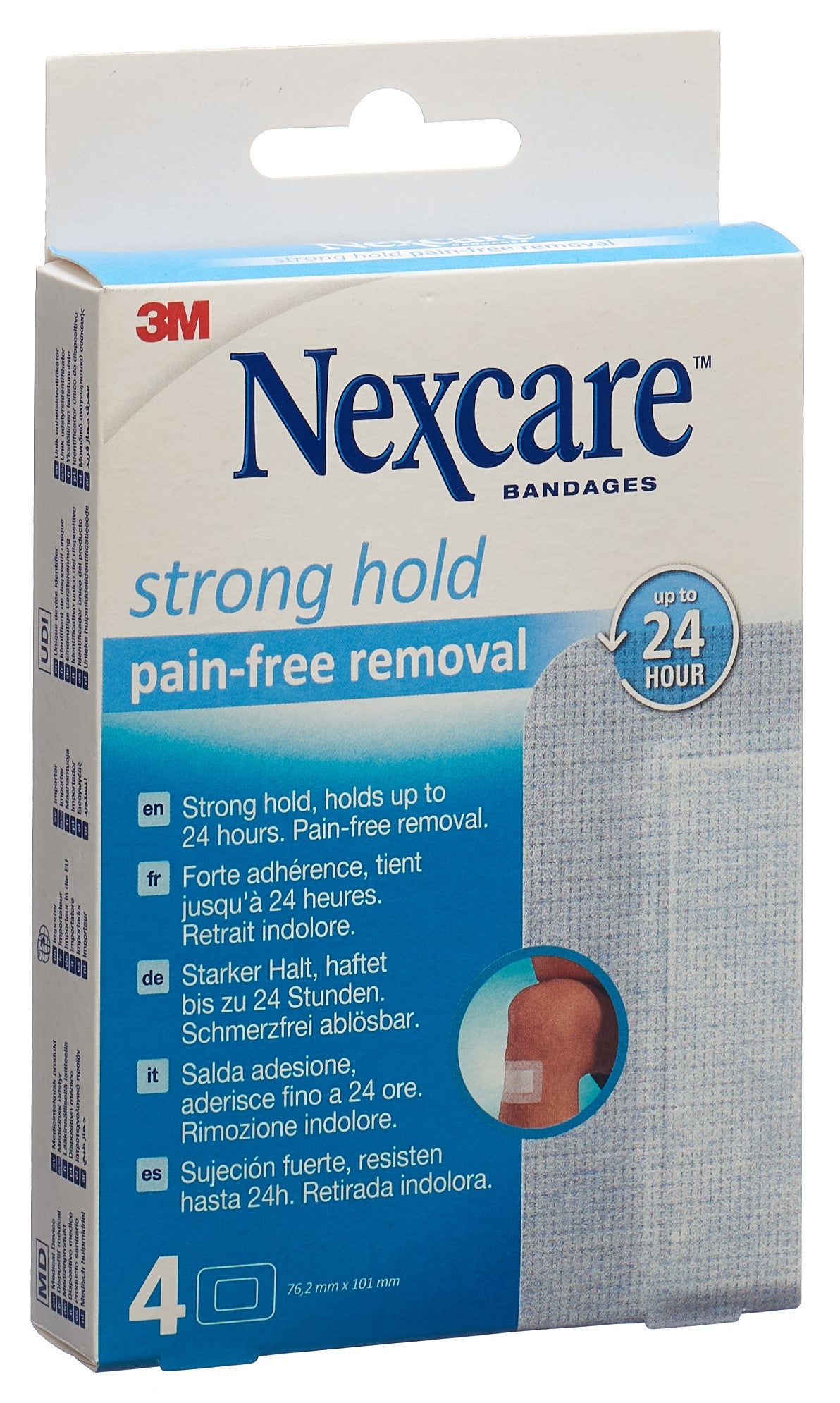 3M NEXCARE Strong Hold Pads 76.2x101mm