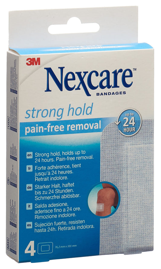 3M NEXCARE Strong Hold Pads 76.2x101mm