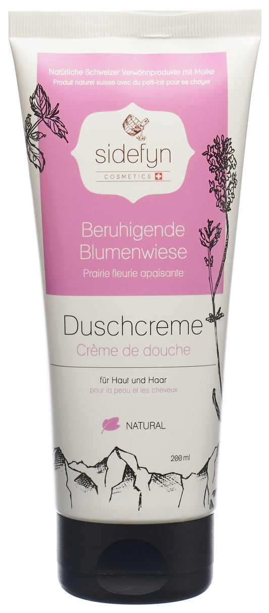 SIDEFYN Duschcreme beruhigende Blumenwiese