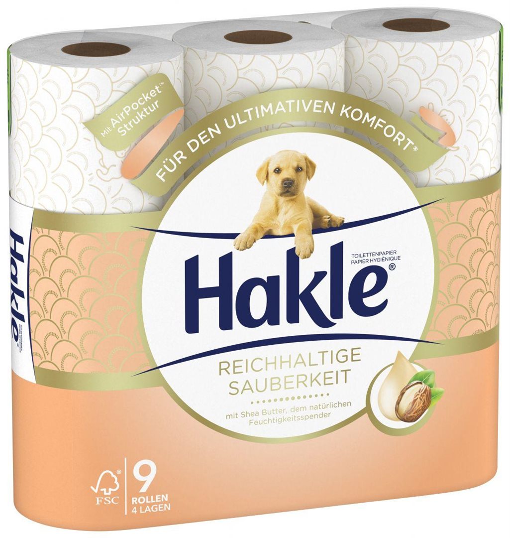 HAKLE Toilettenpa Reichhaltige Saub Sh But