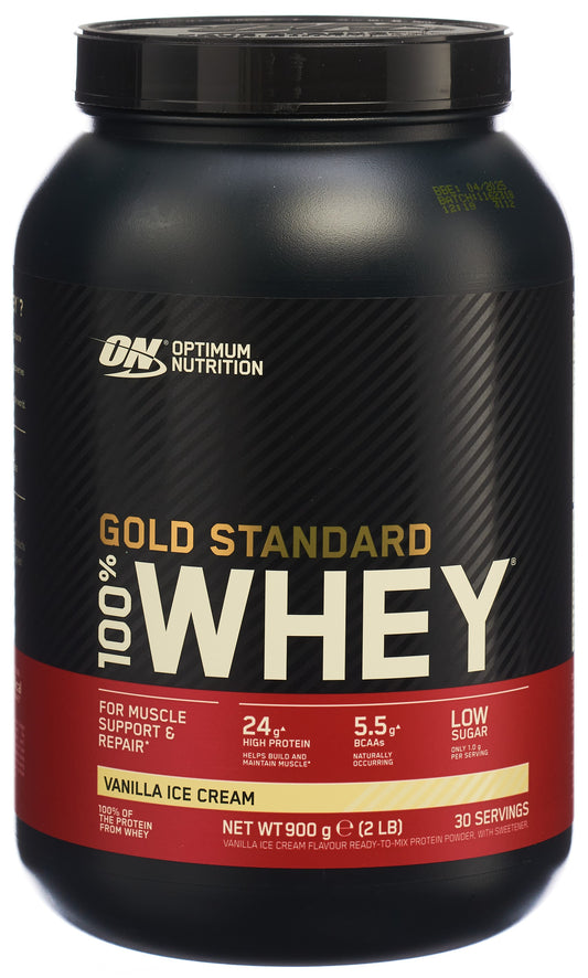 OPTIMUM 100% Whey Gold Std Vanilla Ice 2lb