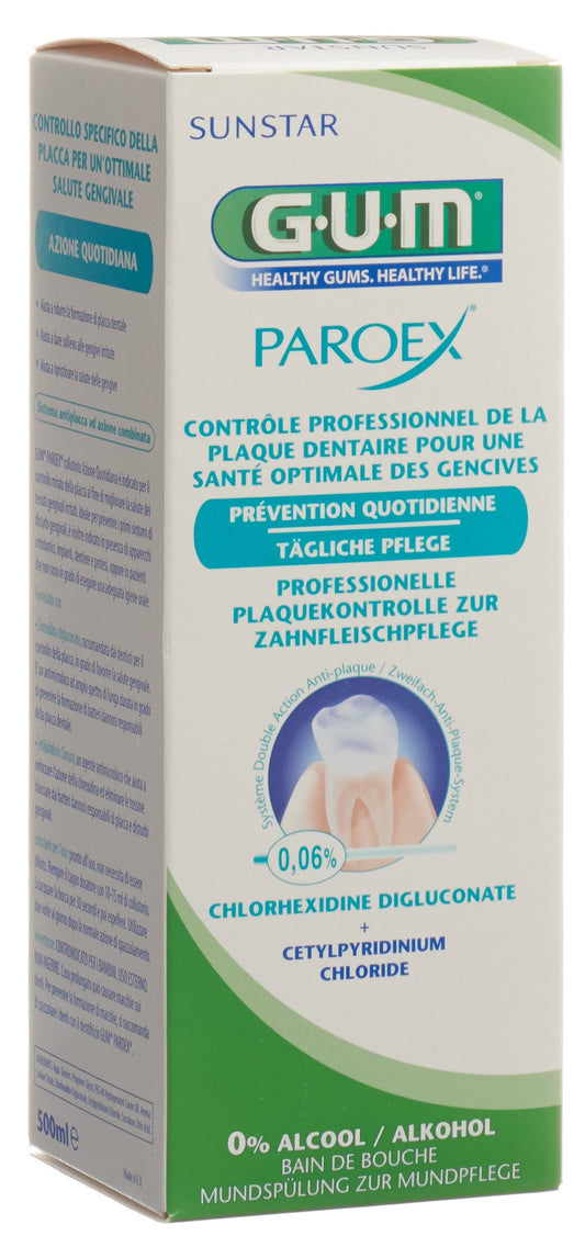 GUM Paroex Mundspülung 0.06 % Chlorhexidin