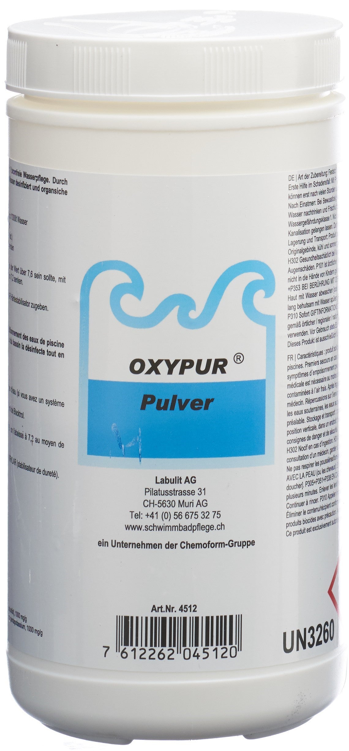 OXYPUR Aktivsauerstoff Plv
