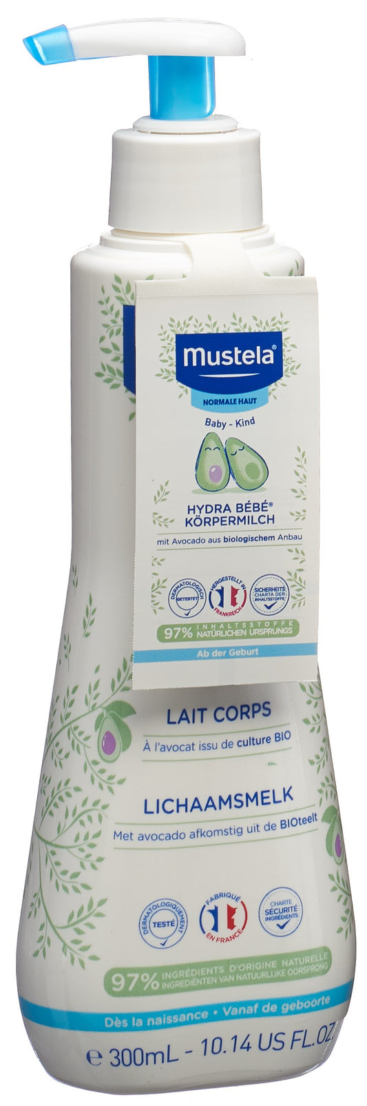 MUSTELA Hydra Bébé Körpermilch normale Haut