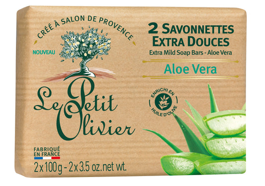 LE PETIT OLIVIER savonnettes extra aloe