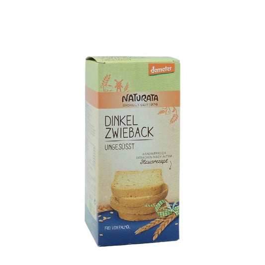 NATURATA Dinkel Zwieback ungesüsst