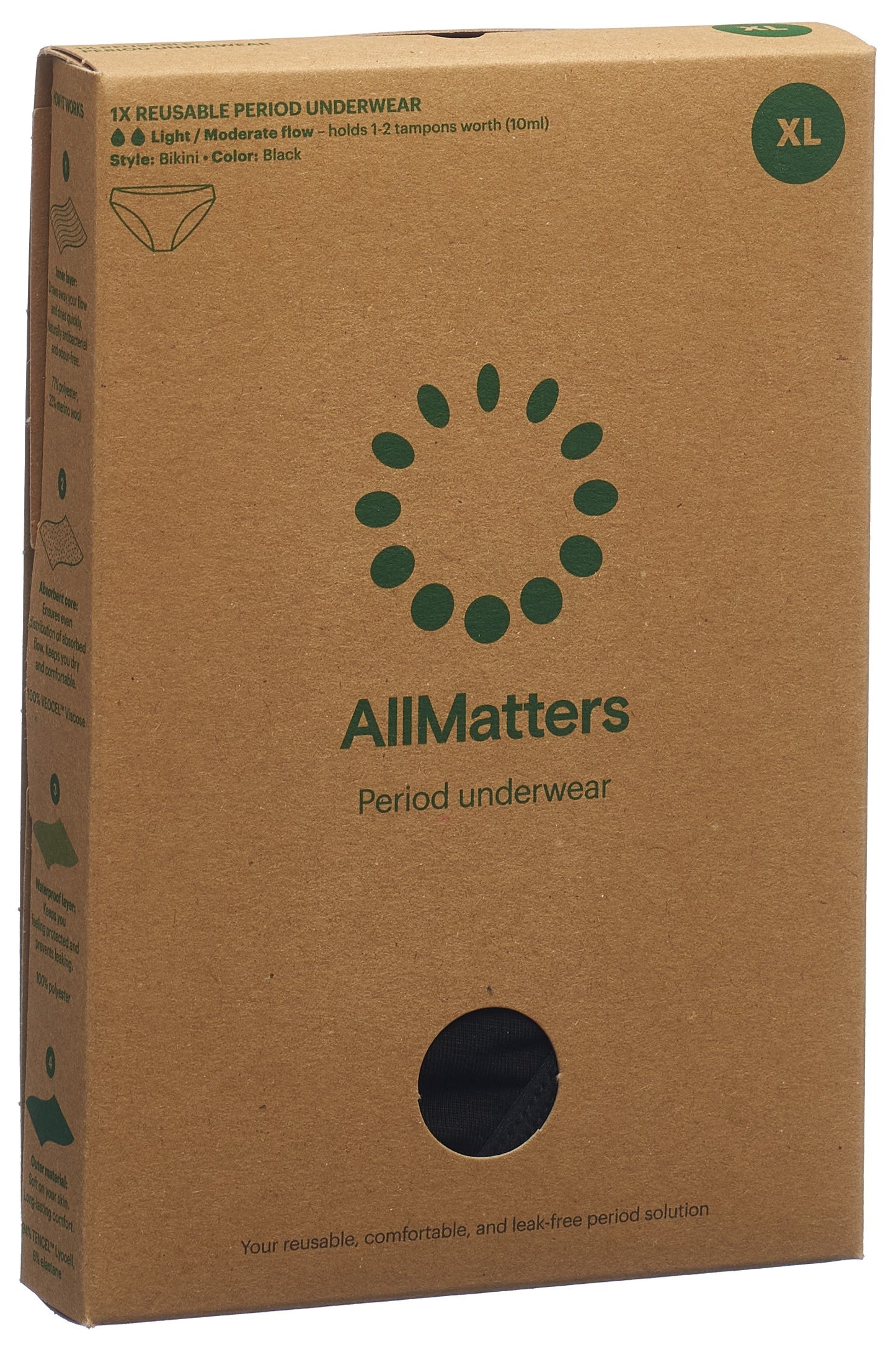 ALLMATTERS Periodenunterw Slip XL li/mod