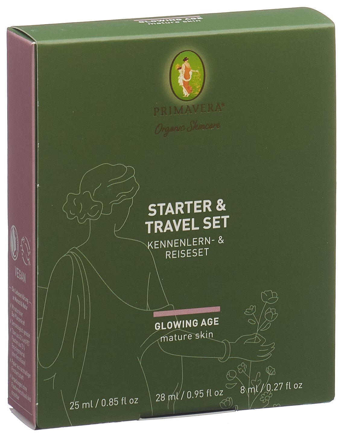 PRIMAVERA Glowing Age Starter&Travel Set