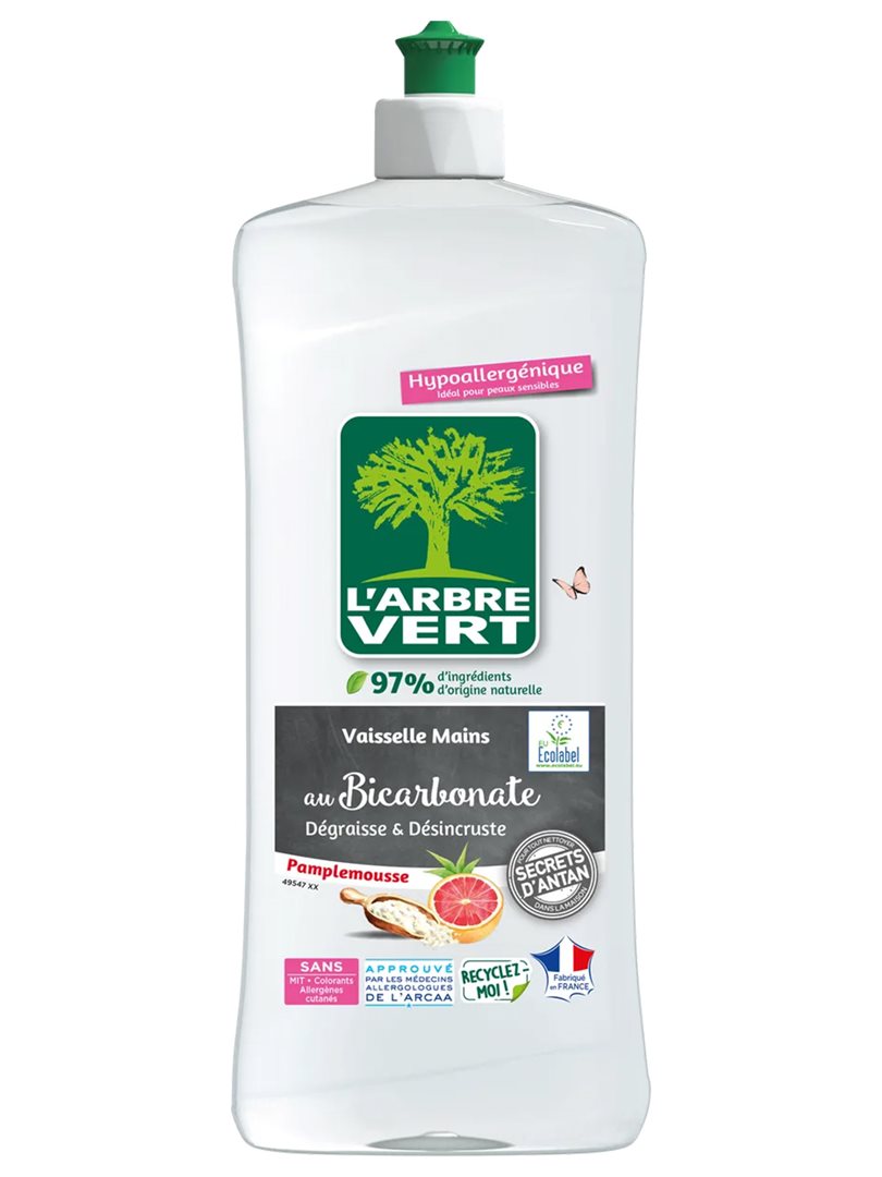 L'ARBRE VERT Geschirrspülmittel Natr Grape