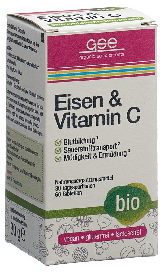 GSE Eisen+Vitamin C Complex Tabl Bio