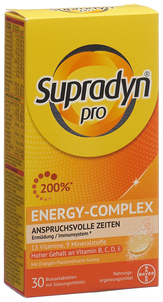 SUPRADYN pro energy-complex Brausetabl