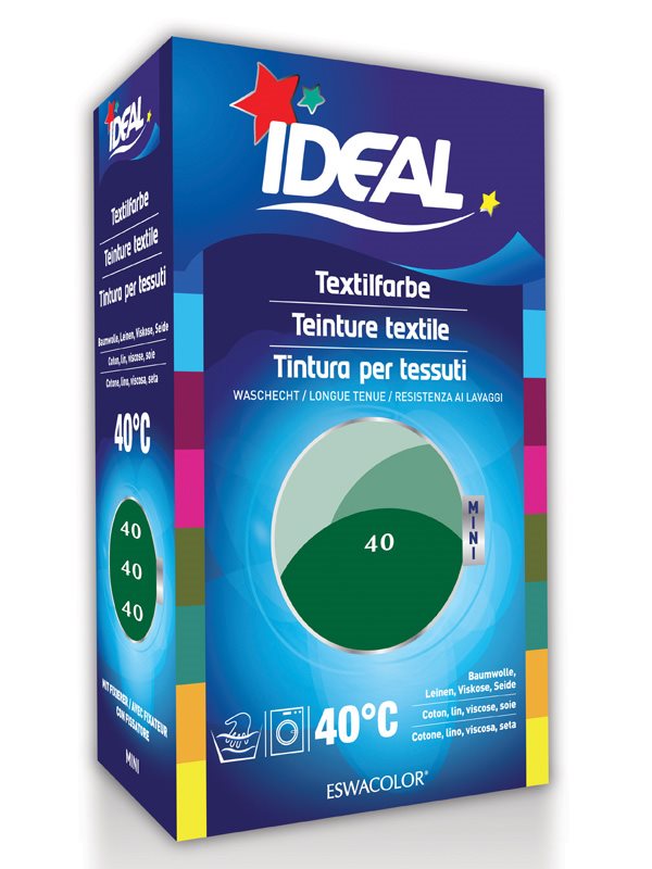 IDEAL MINI Baumwolle Color No40 mittel grün