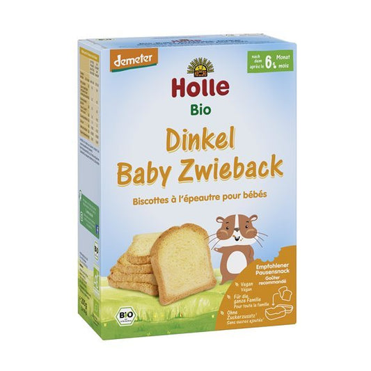 HOLLE Baby Zwieback Dinkel Bio