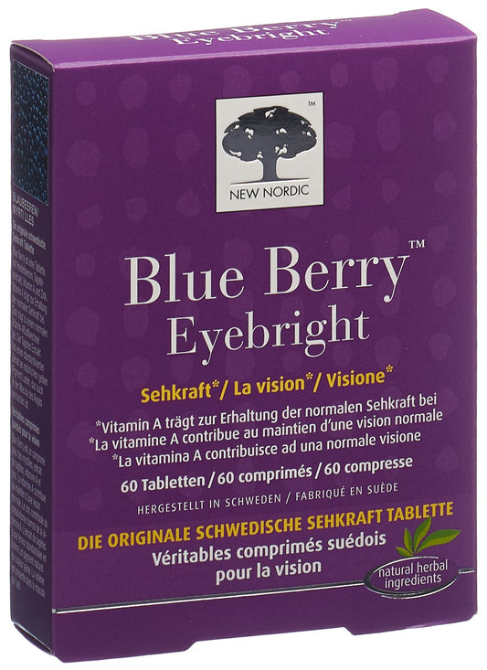 NEW NORDIC Blue Berry Eyebright Tabl