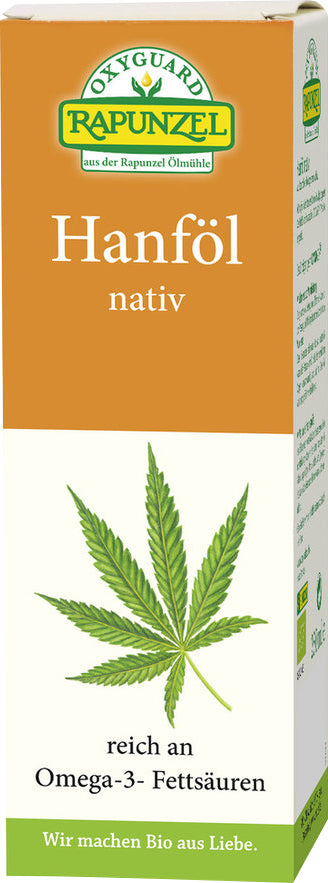 RAPUNZEL Hanföl nativ Oxyguard