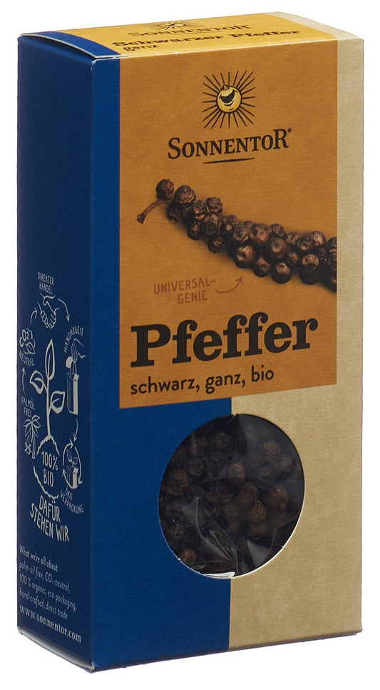 SONNENTOR Pfeffer schwarz ganz BIO