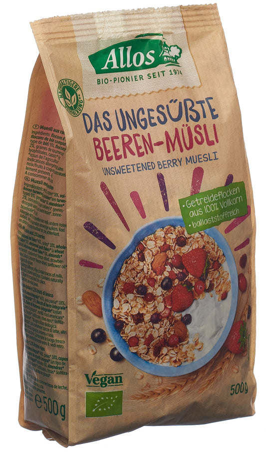 ALLOS Das ungesüsste Beeren-Müsli