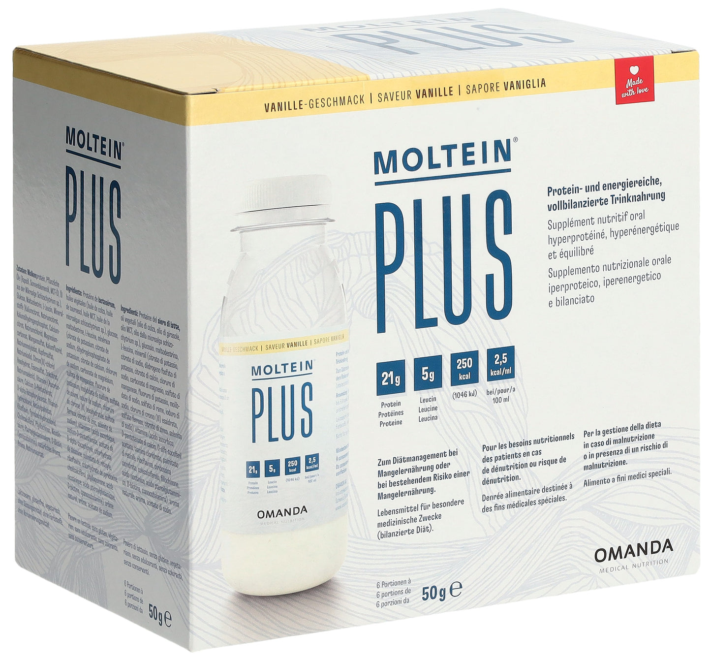 MOLTEIN PLUS 2.5 Vanille