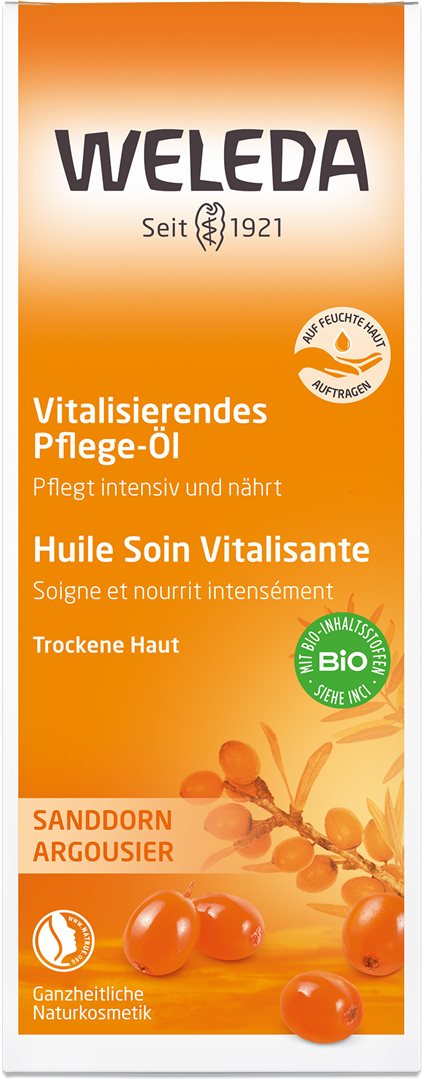 WELEDA Pflege-Öl vitalisierend Sanddorn