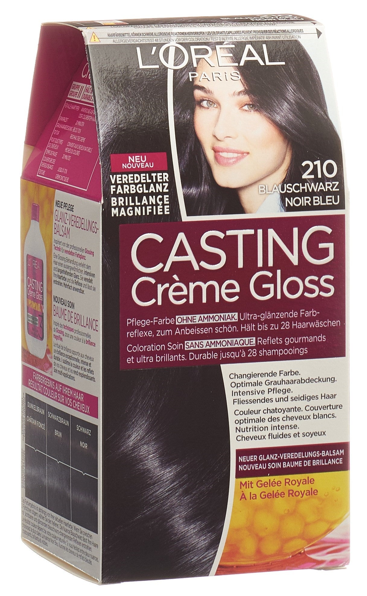 CASTING Creme Gloss 210 blauschwarz