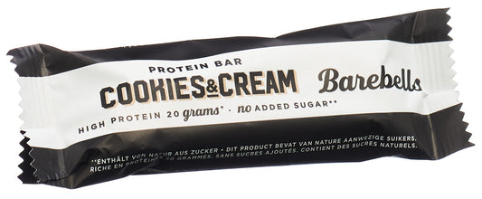 BAREBELLS Proteinriegel Cookies Cream