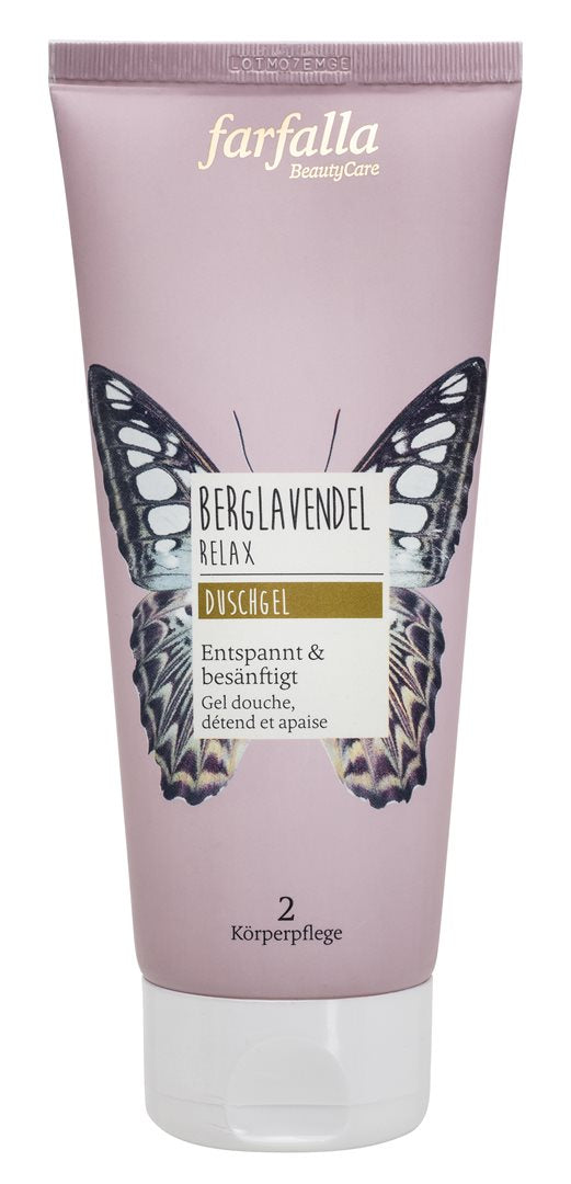 FARFALLA Duschgel Berglavendel Relax