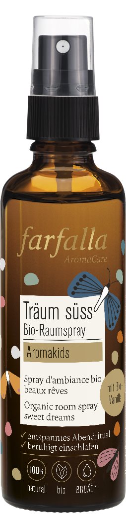 FARFALLA Aromakids Träum süss Bio-Raumspray