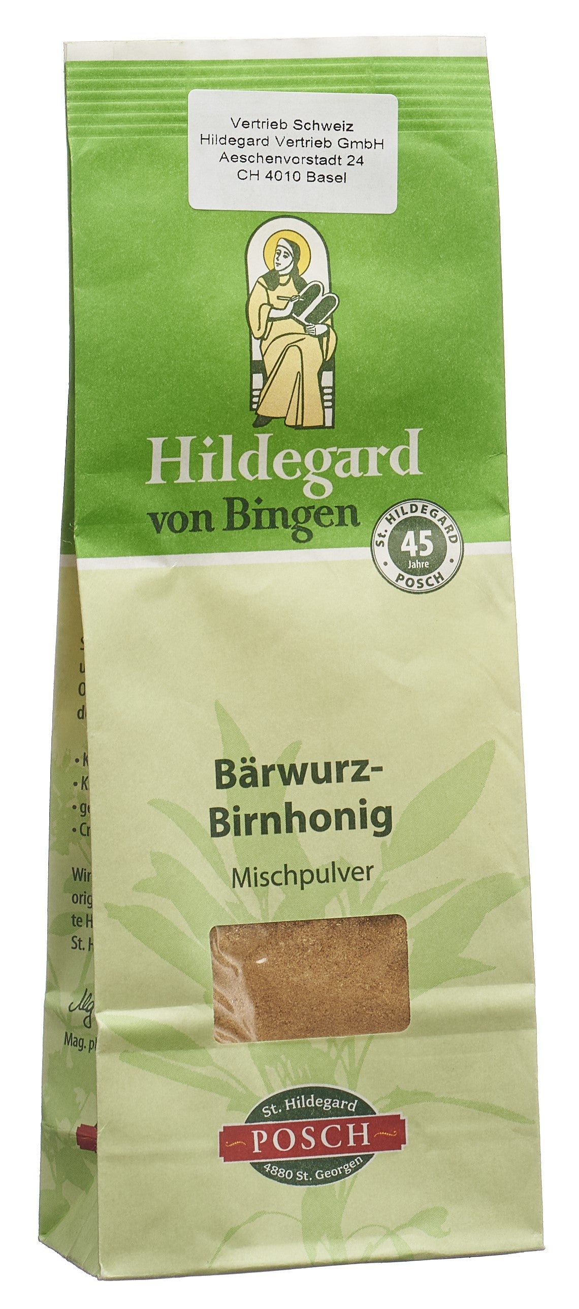HILDEGARD POSCH Bärwurz-Birnhonig Mischpulver