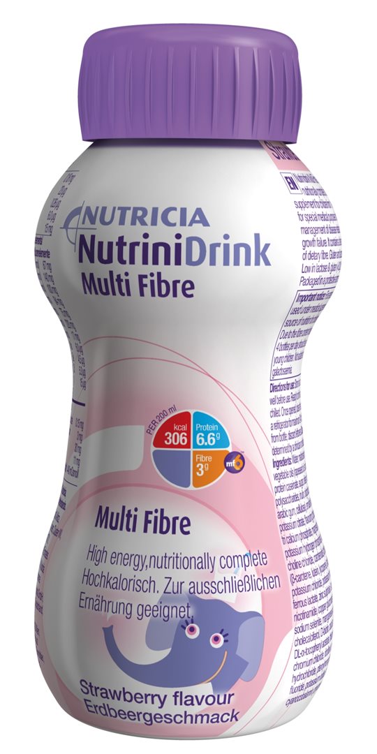 NUTRINI DRINK Multi Fibre Erdbeer