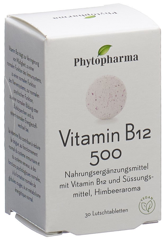 PHYTOPHARMA Vitamin B12 Lutschtabl 500 mcg