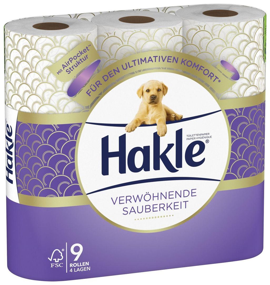 HAKLE Verwöhnende Sauberk Toilettenpa