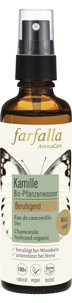 FARFALLA Bio-Pflanzenwasser Kamille