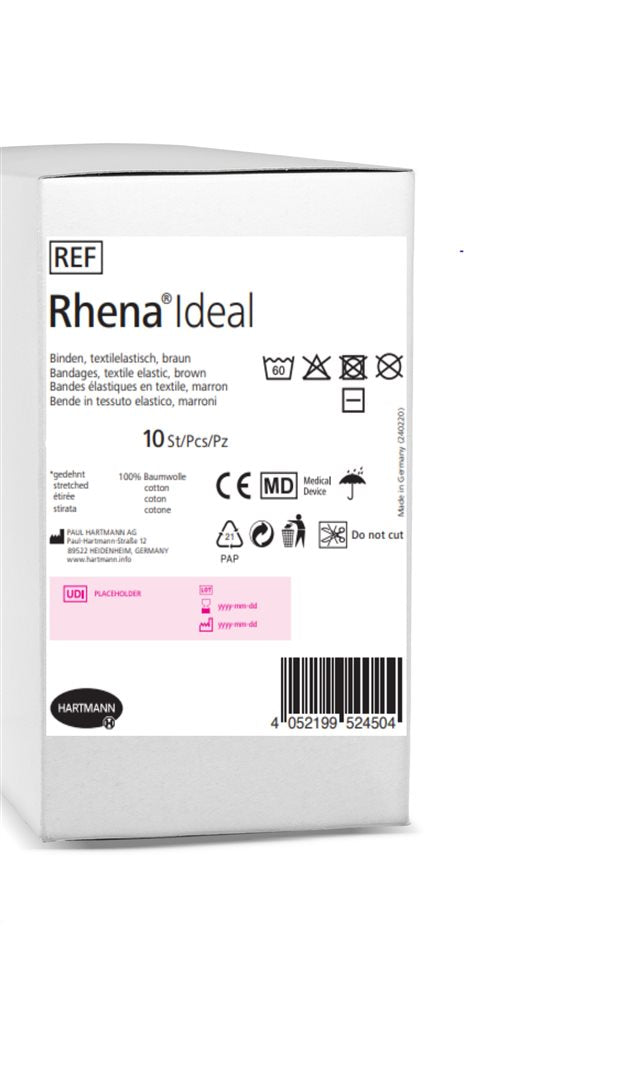 RHENA Ideal Elastische Binde 10cmx5m hautf