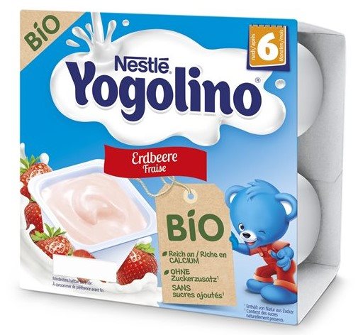 NESTLE Yogolino Bio Erdbeer