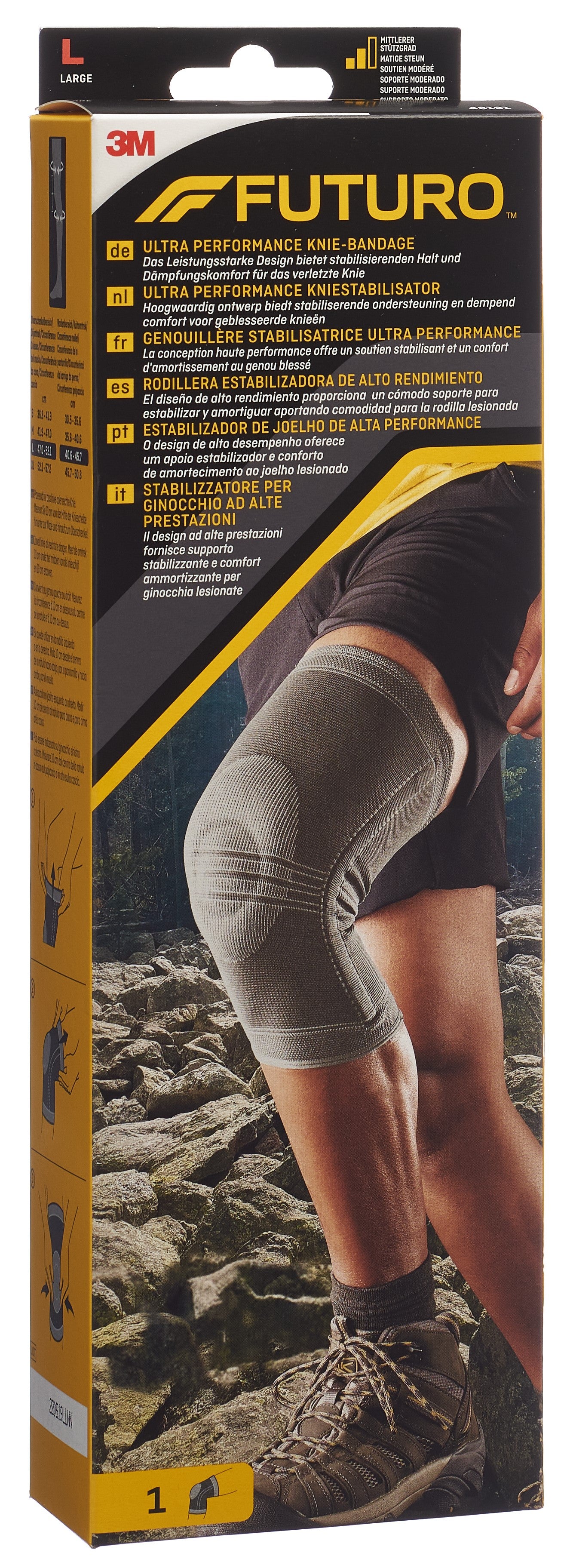 3M FUTURO Ultra Performance Knie-Bandage L