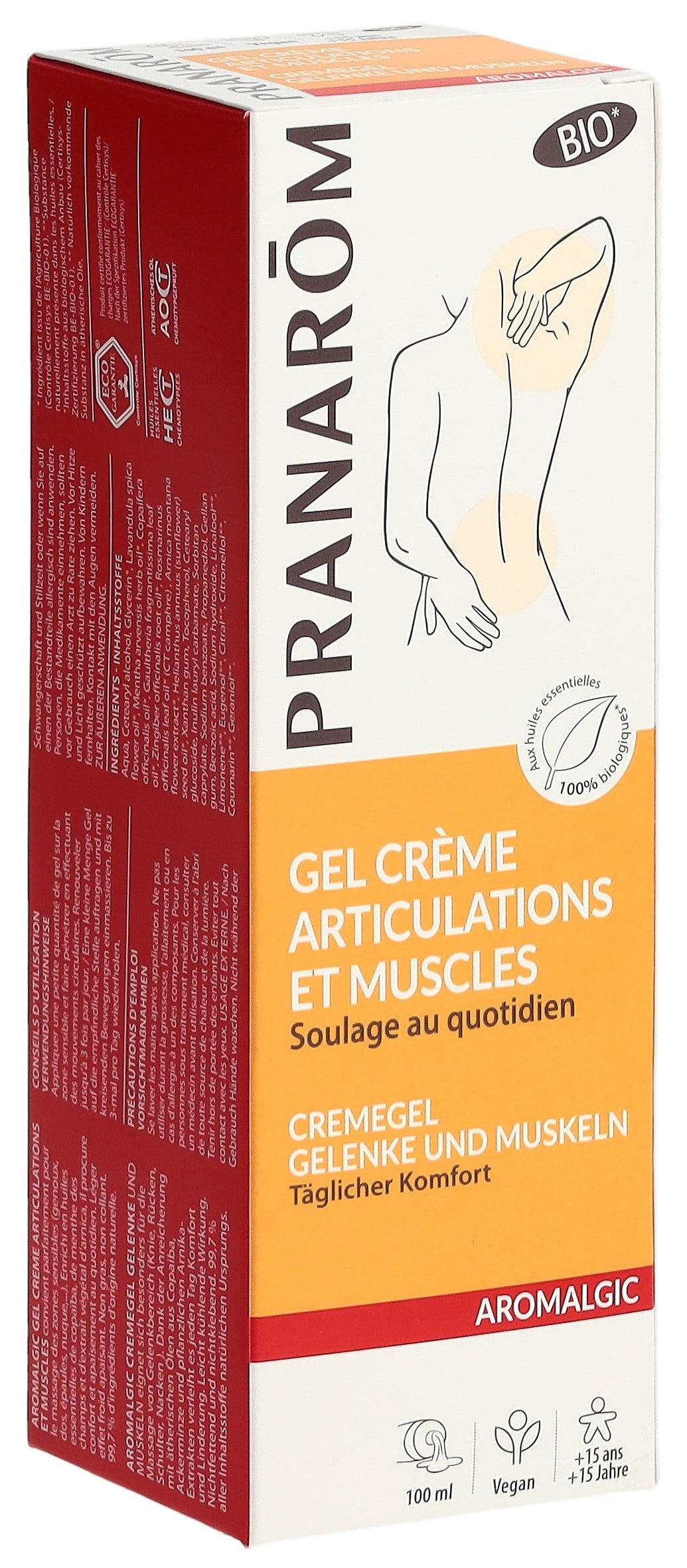 PRANAROM Aromalgic Cremegel Gelenke Bio Eco