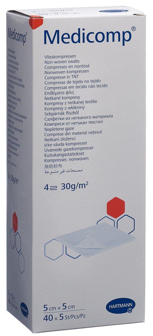 MEDICOMP Bl 4 fach S30 5x5cm steril