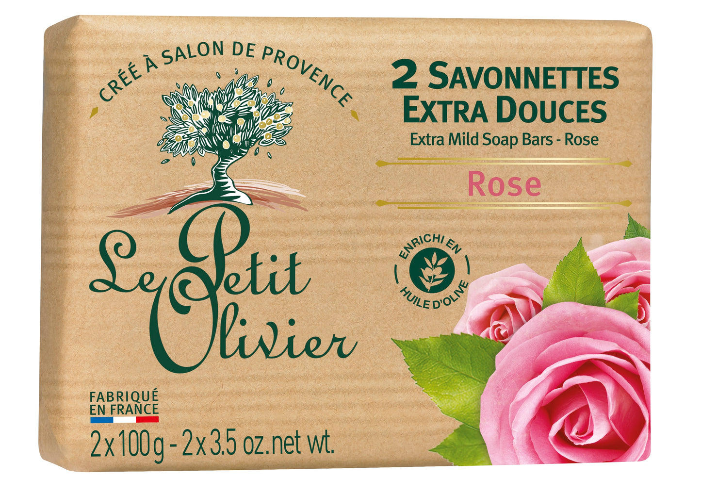 LE PETIT OLIVIER savon rose