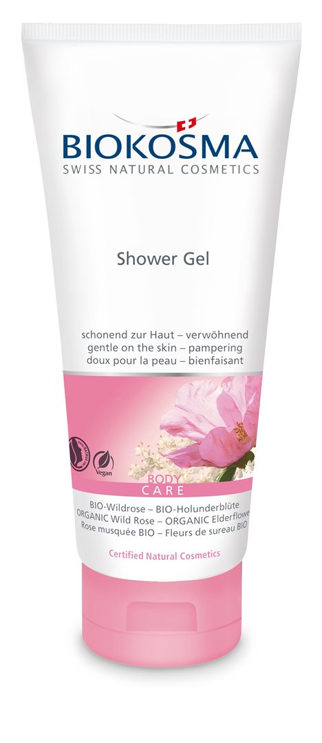 BIOKOSMA Shower Gel Wildro Holunderbl BIO