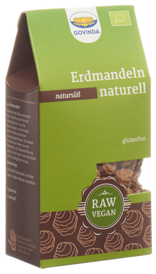 GOVINDA Erdmandeln naturell ganz Bio