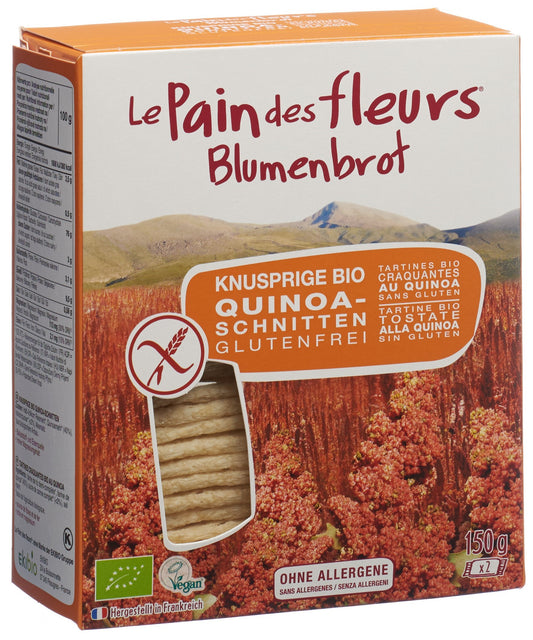 BLUMENBROT Knusp Schnitt Quinoa Bio glut fr