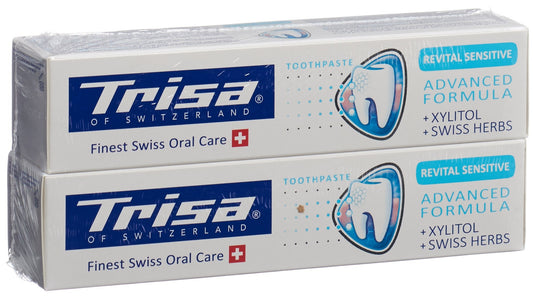 TRISA Zahnpasta Revital Sensitive DUO