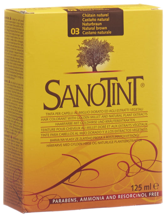 SANOTINT Haarfarbe 03 naturbraun