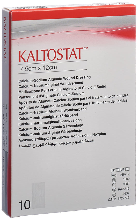 KALTOSTAT Kompressen 7.5x12cm steril