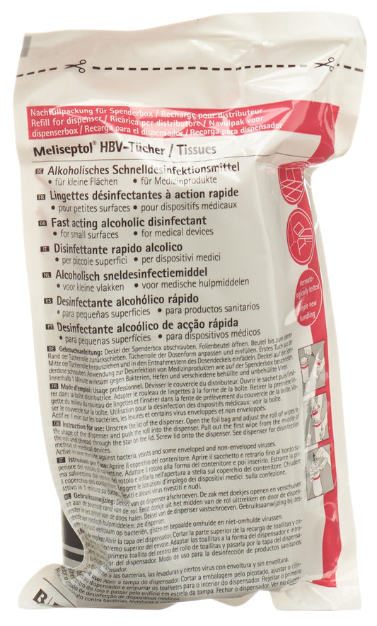 MELISEPTOL HBV Tücher Flächendes refill