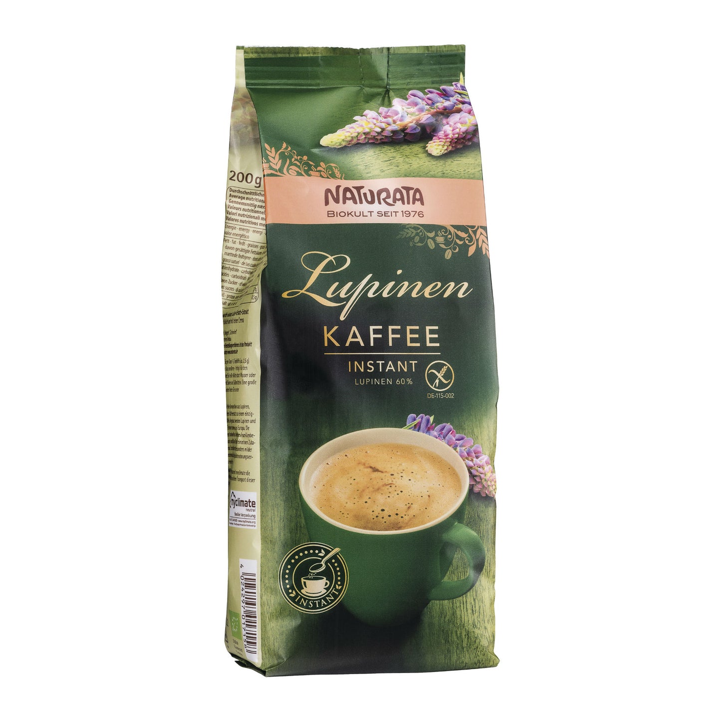 NATURATA Lupinenkaffee Instant Nachfüll