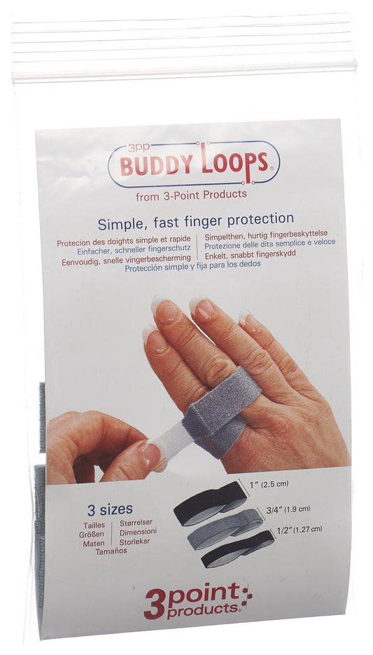 3PP Buddy Loops 3/4 1.90cm breit grau